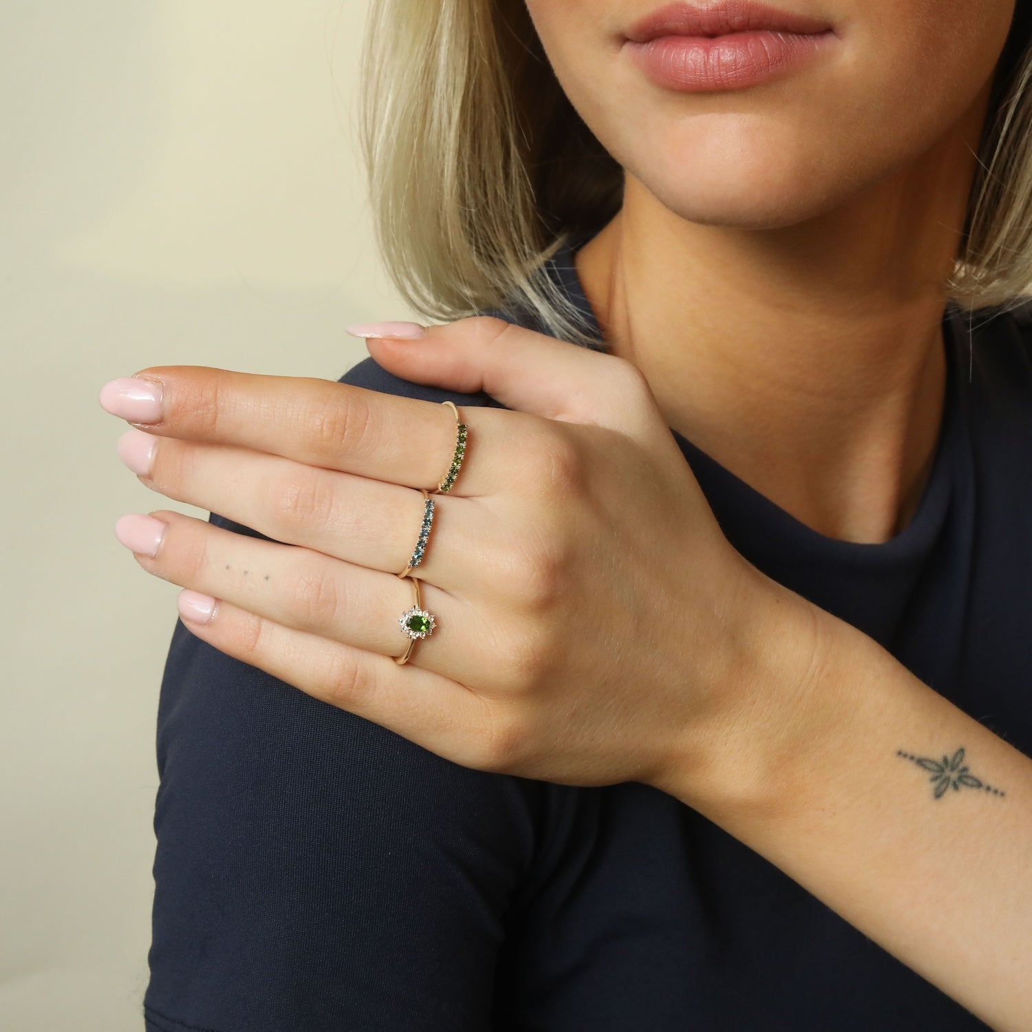 Tara Tourmaline ring | 9K