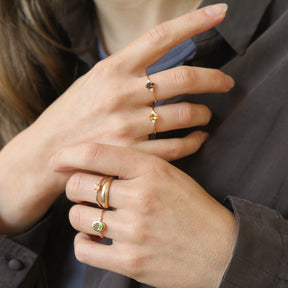 Tanja Smoky ring | 9K