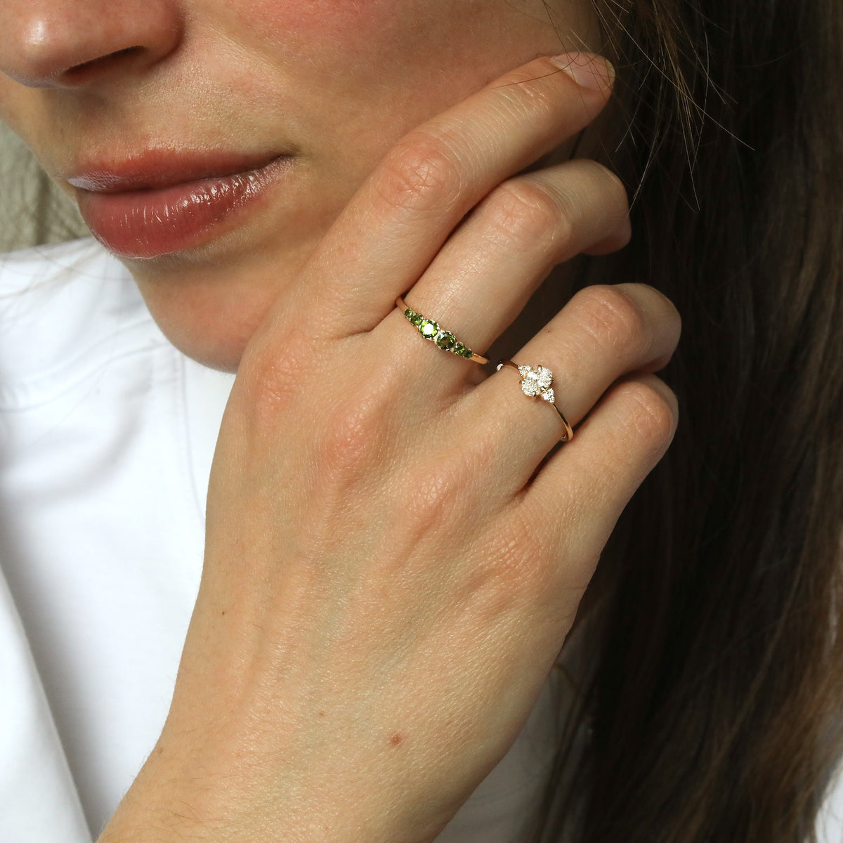 Tanja Diamond ring | 9K